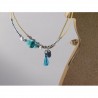 Turquoise pompon jewel - A Story of details