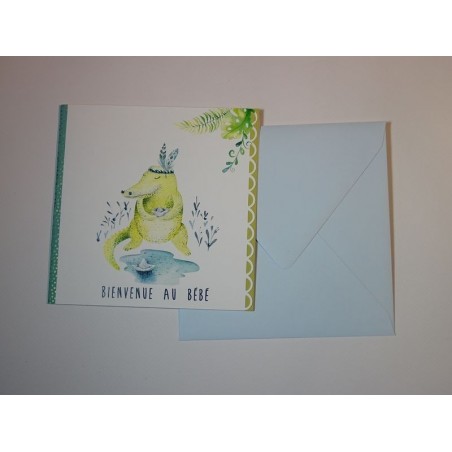 Artisanal Birth Card - A Story of details