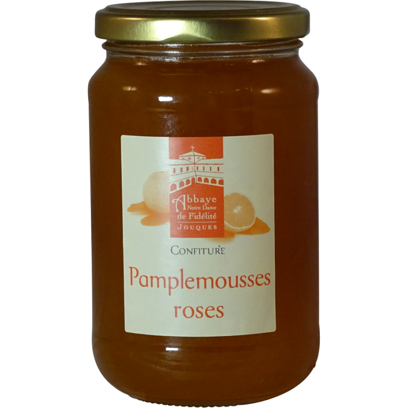 Confiture pamplemousses roses